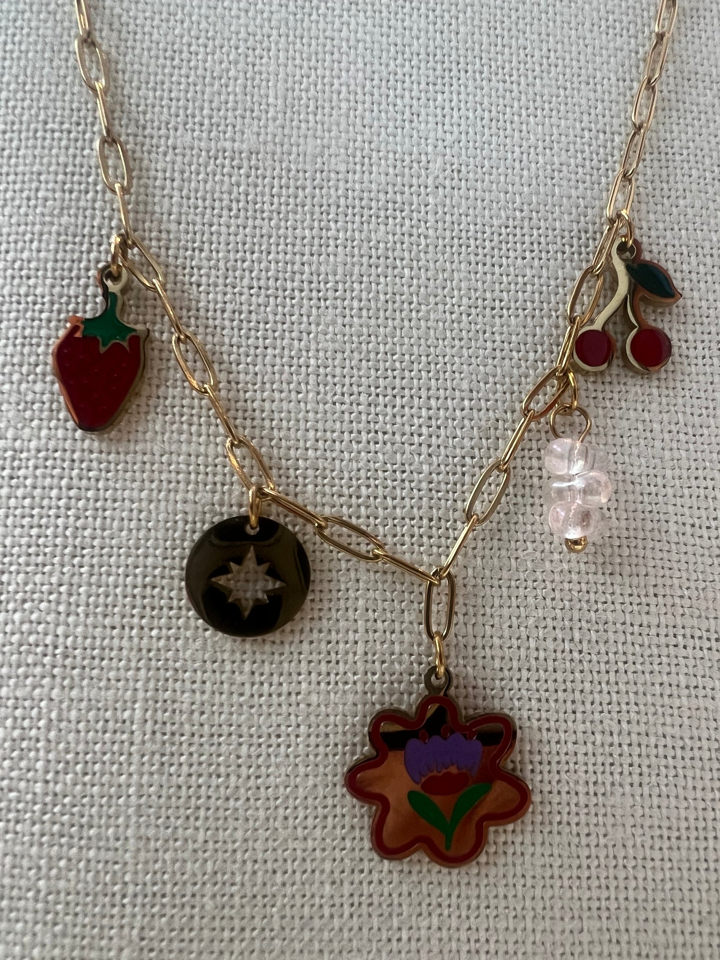 Frutas y Flores Necklace