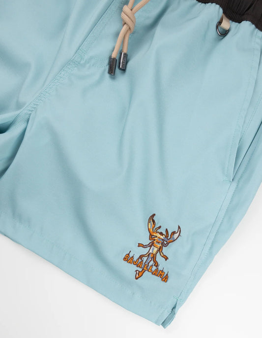 Desert Stinger-Aqua Stripes Swim