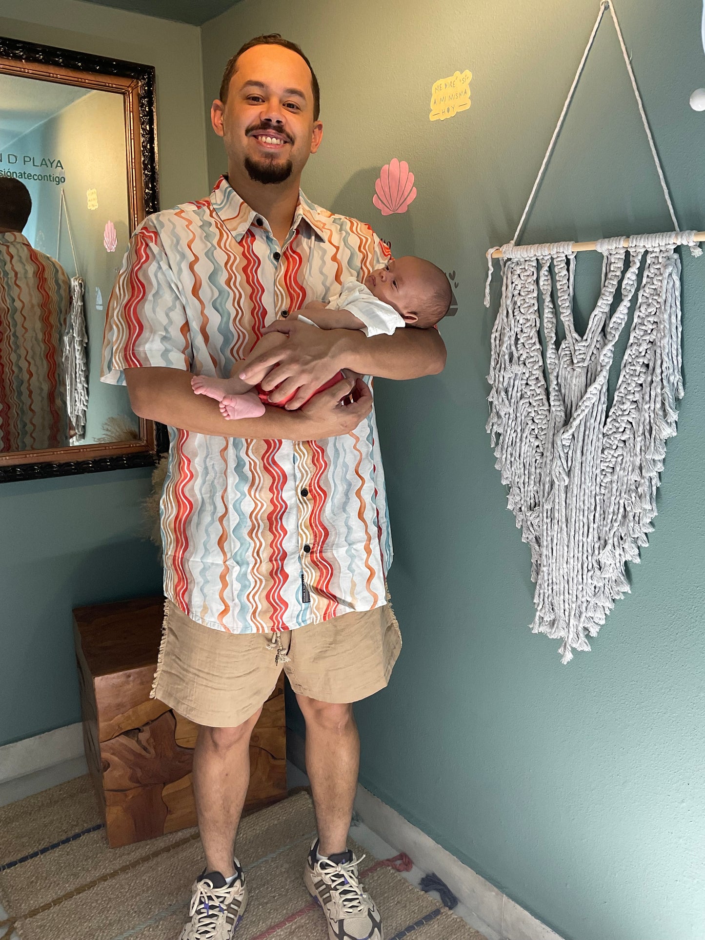 Cross Your Waves 7 Seas Button Up