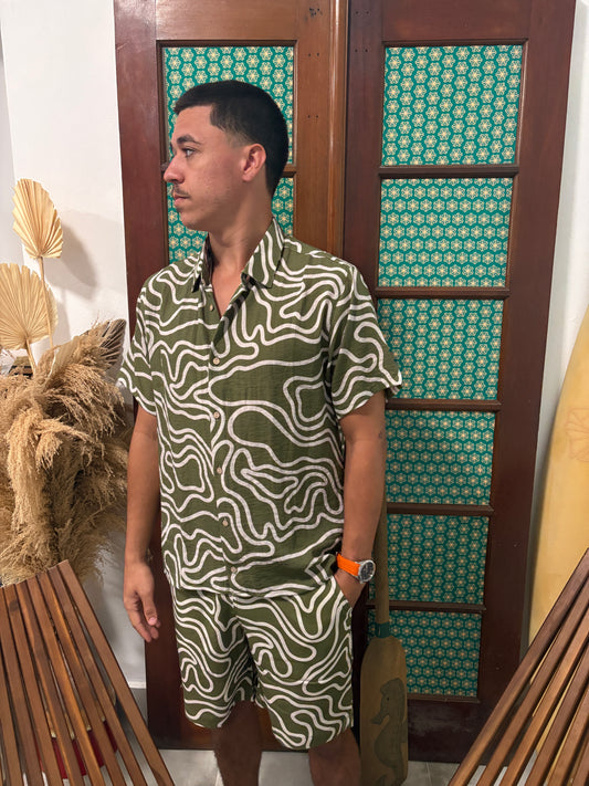 Linen Printed Shirt