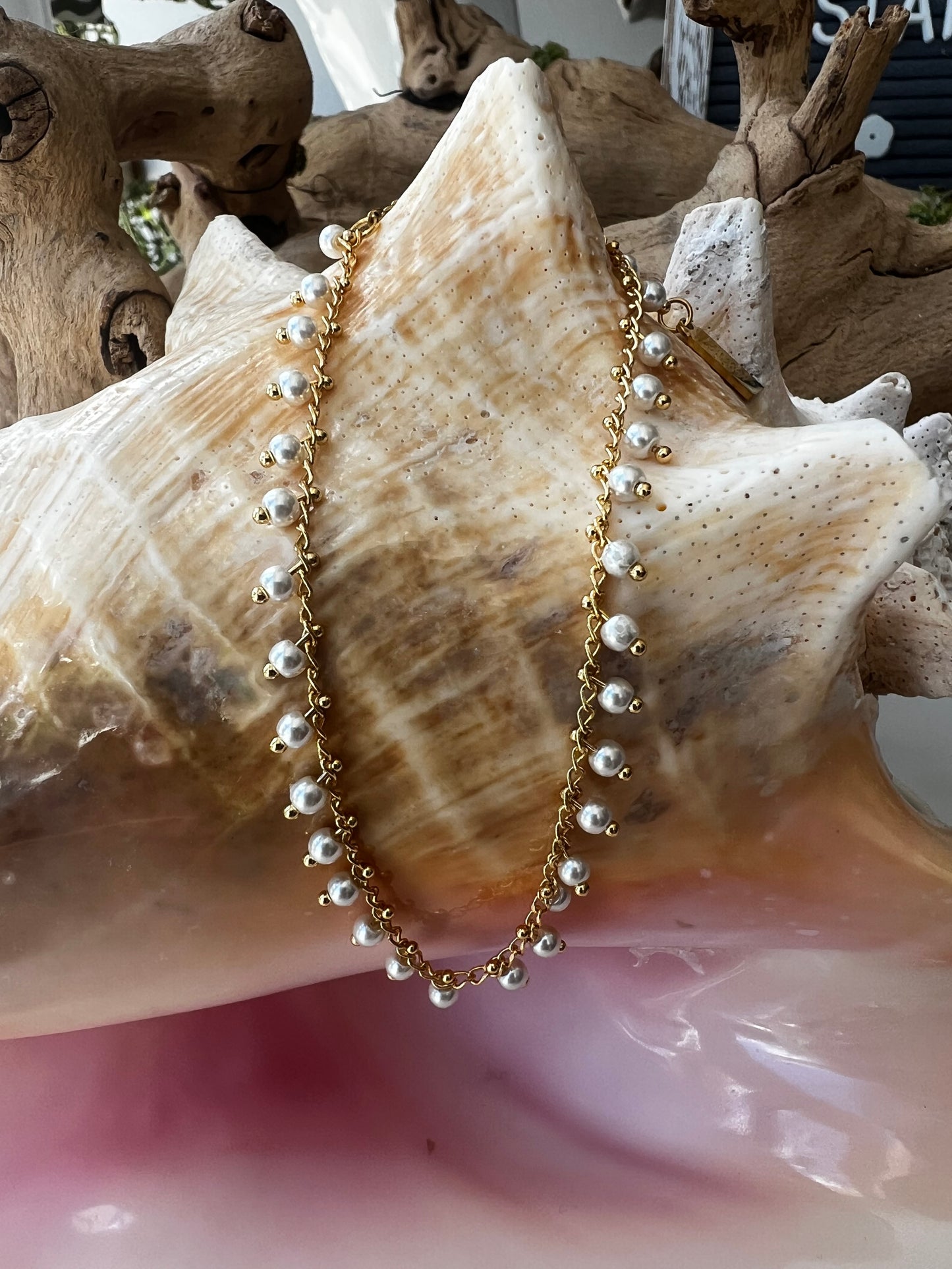 Sweet Pearls Anklet