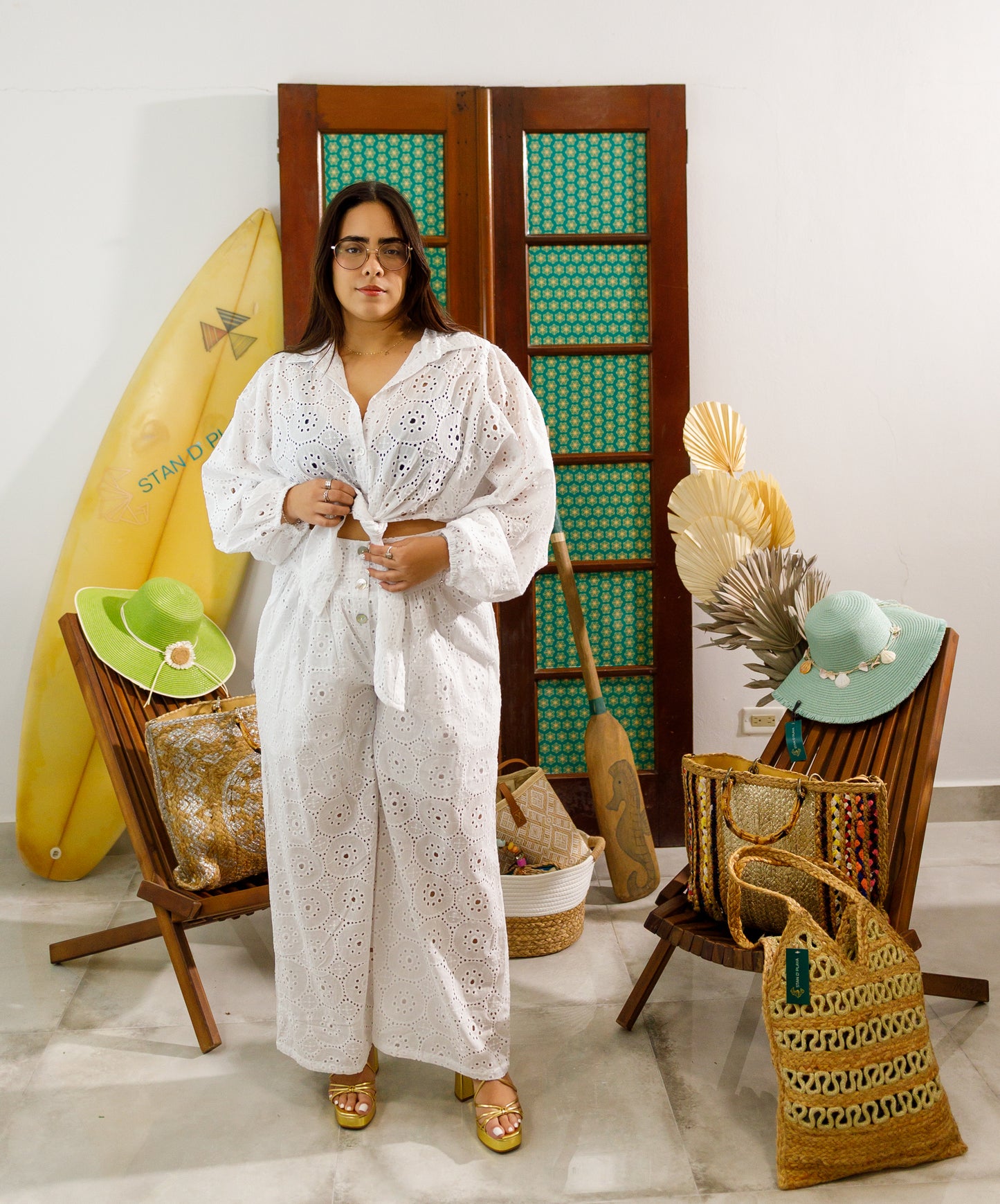 Lelita's Long Sleeve Cropped Top