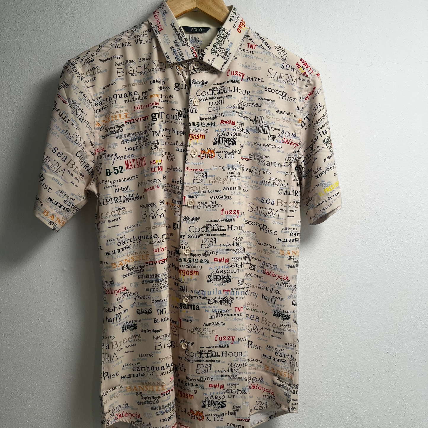 Happy Hour Men's Short Sleeve Shirt