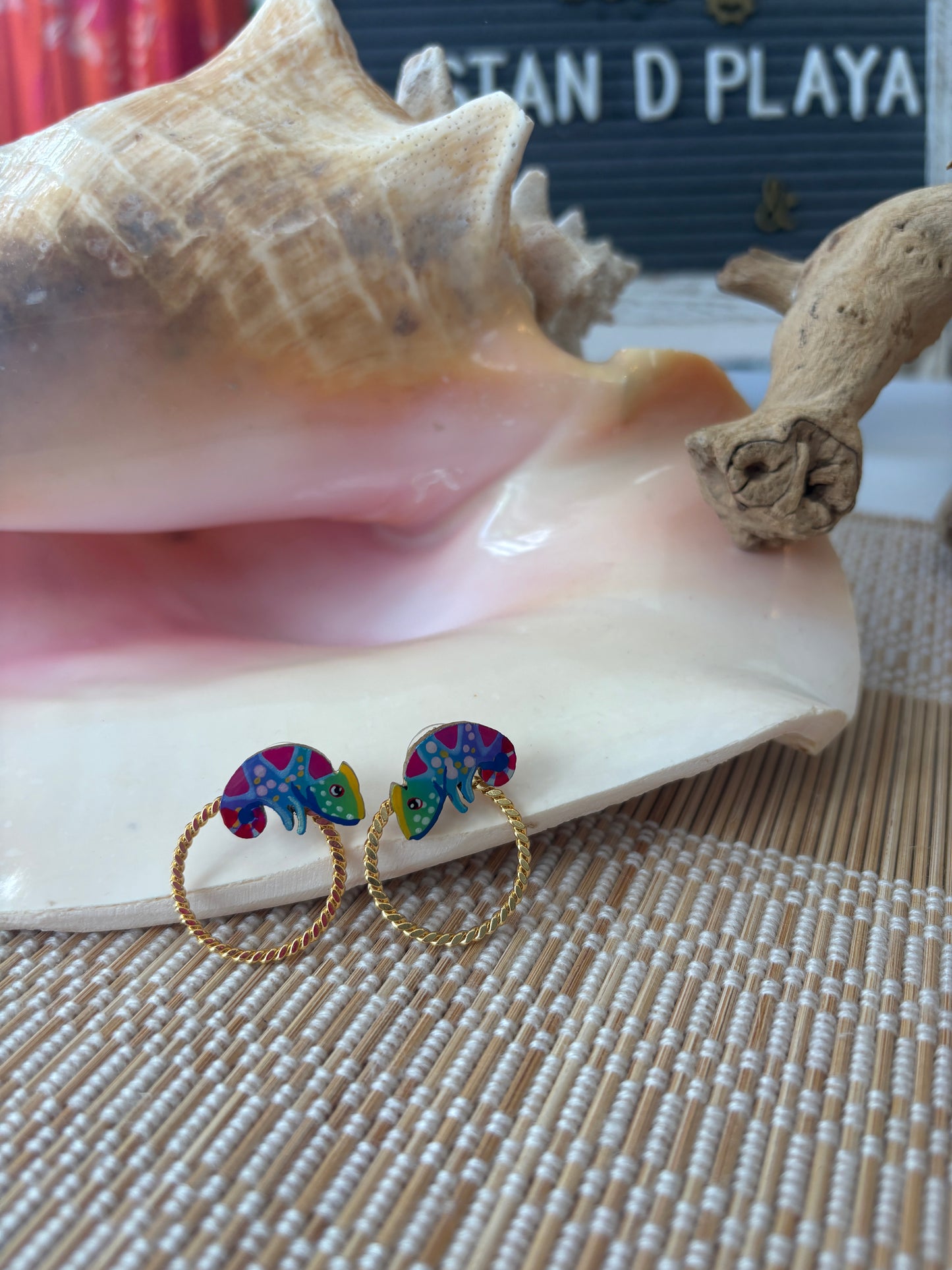 Chameleon Earrings