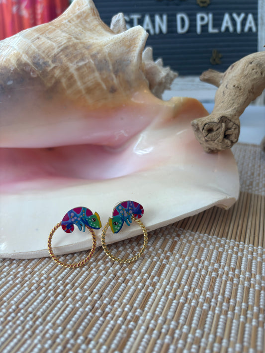 Chameleon Earrings