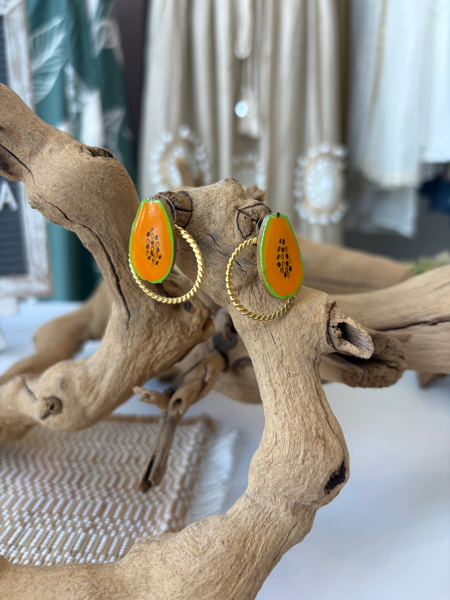 Papaya Earrings