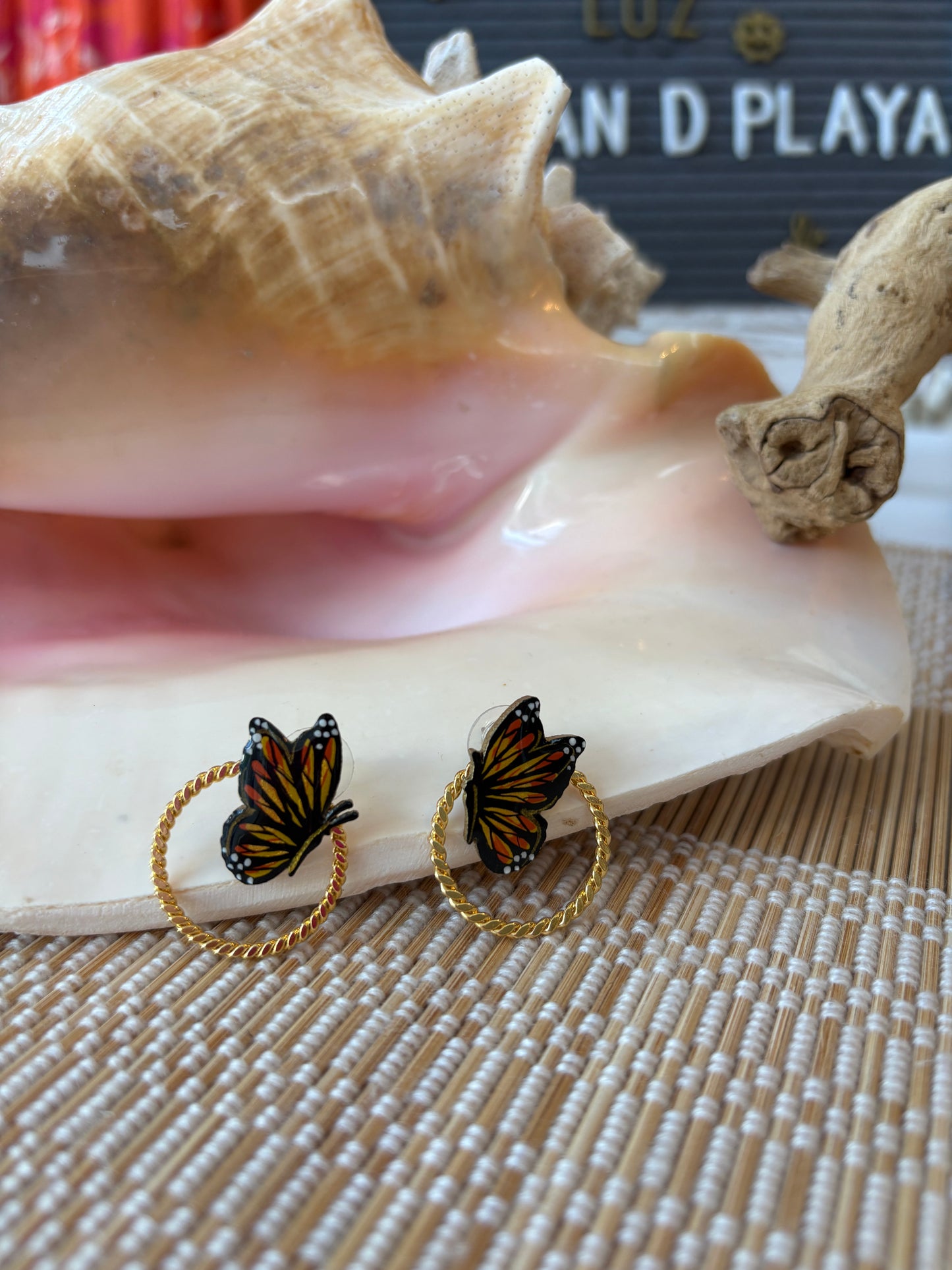 Flying Butterfly Earrings