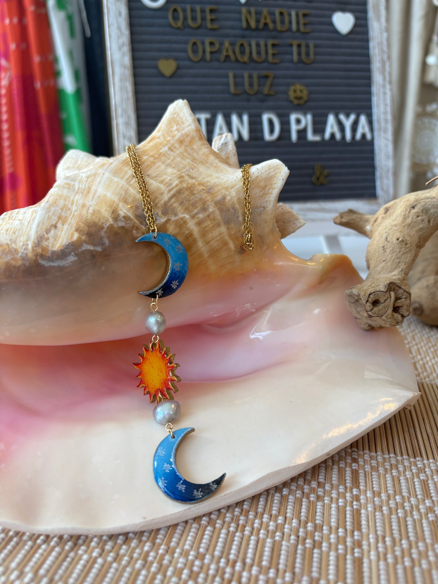 My Moon and My Sun Necklace