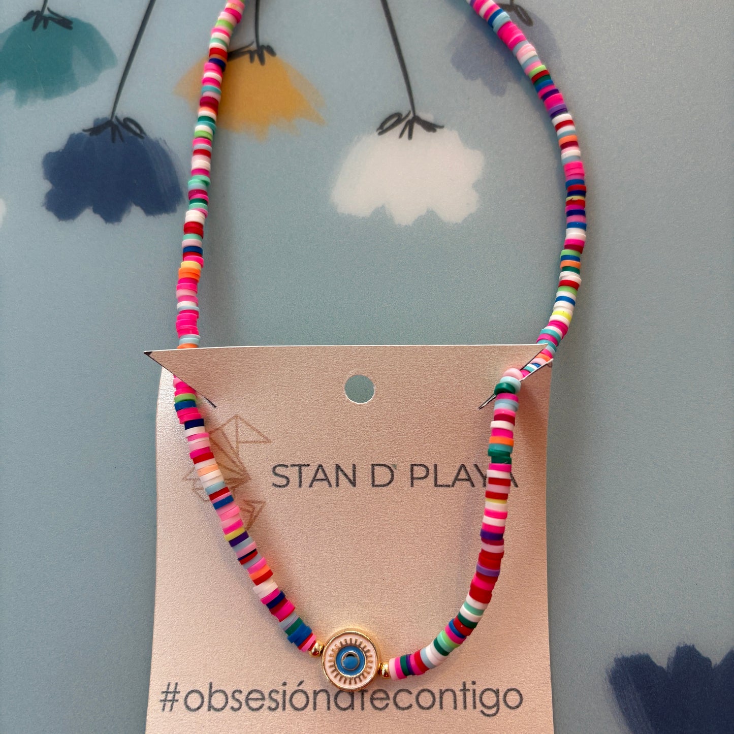 Rainbow Eye Necklace