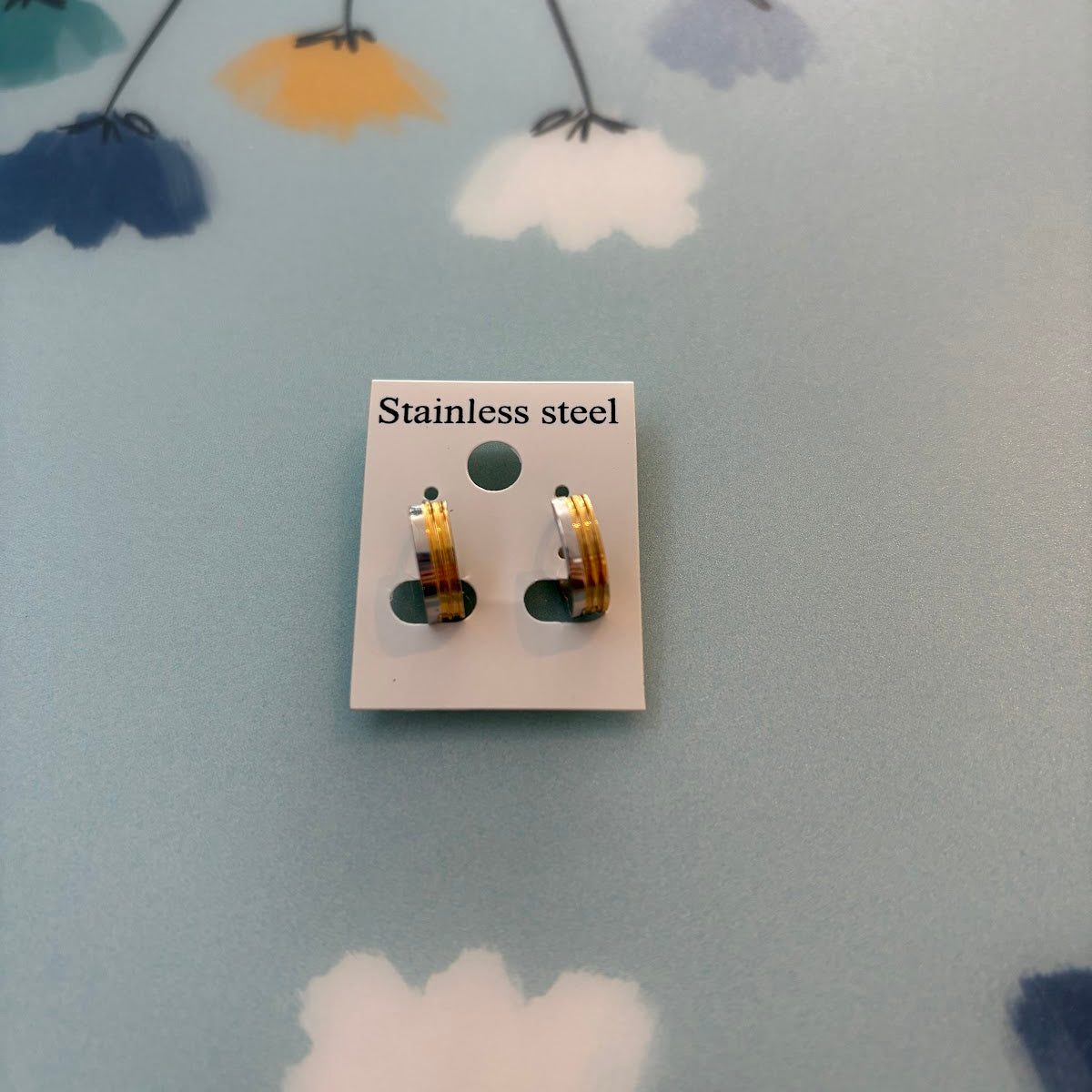 Golden Lines Earrings