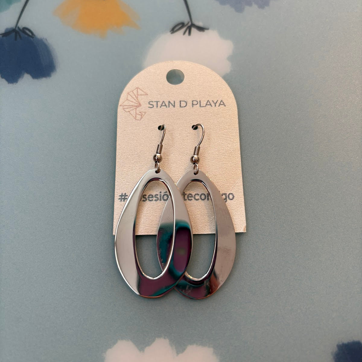 Silver Aura Earrings