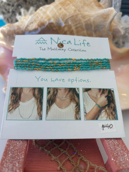 Multi Charm Bracelet/Necklace