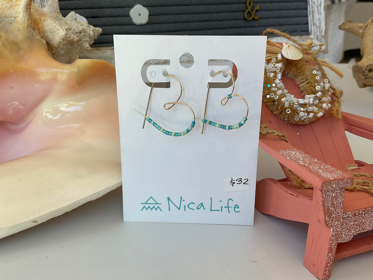 Corazón del Mar Earrings