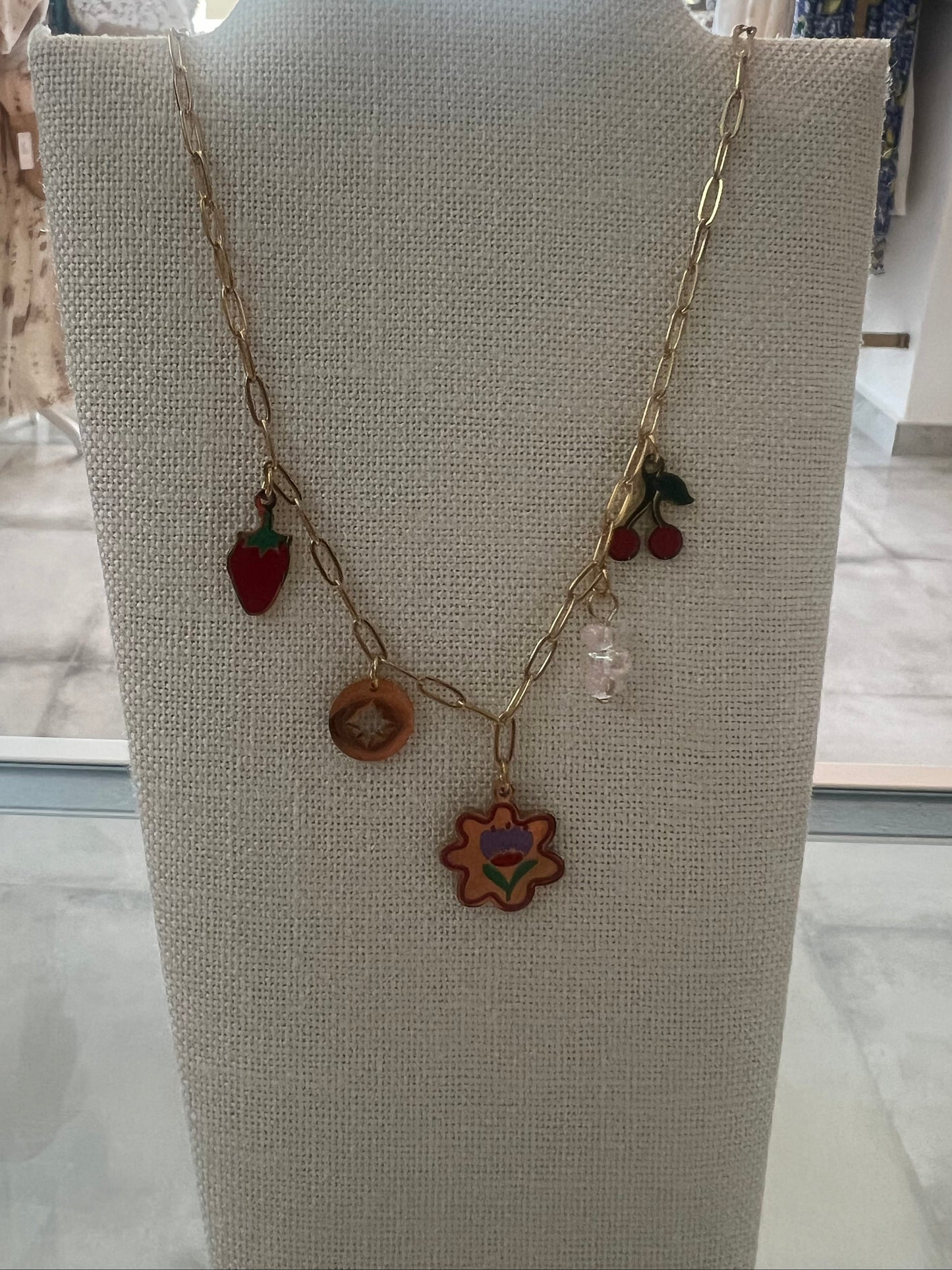 Frutas y Flores Necklace