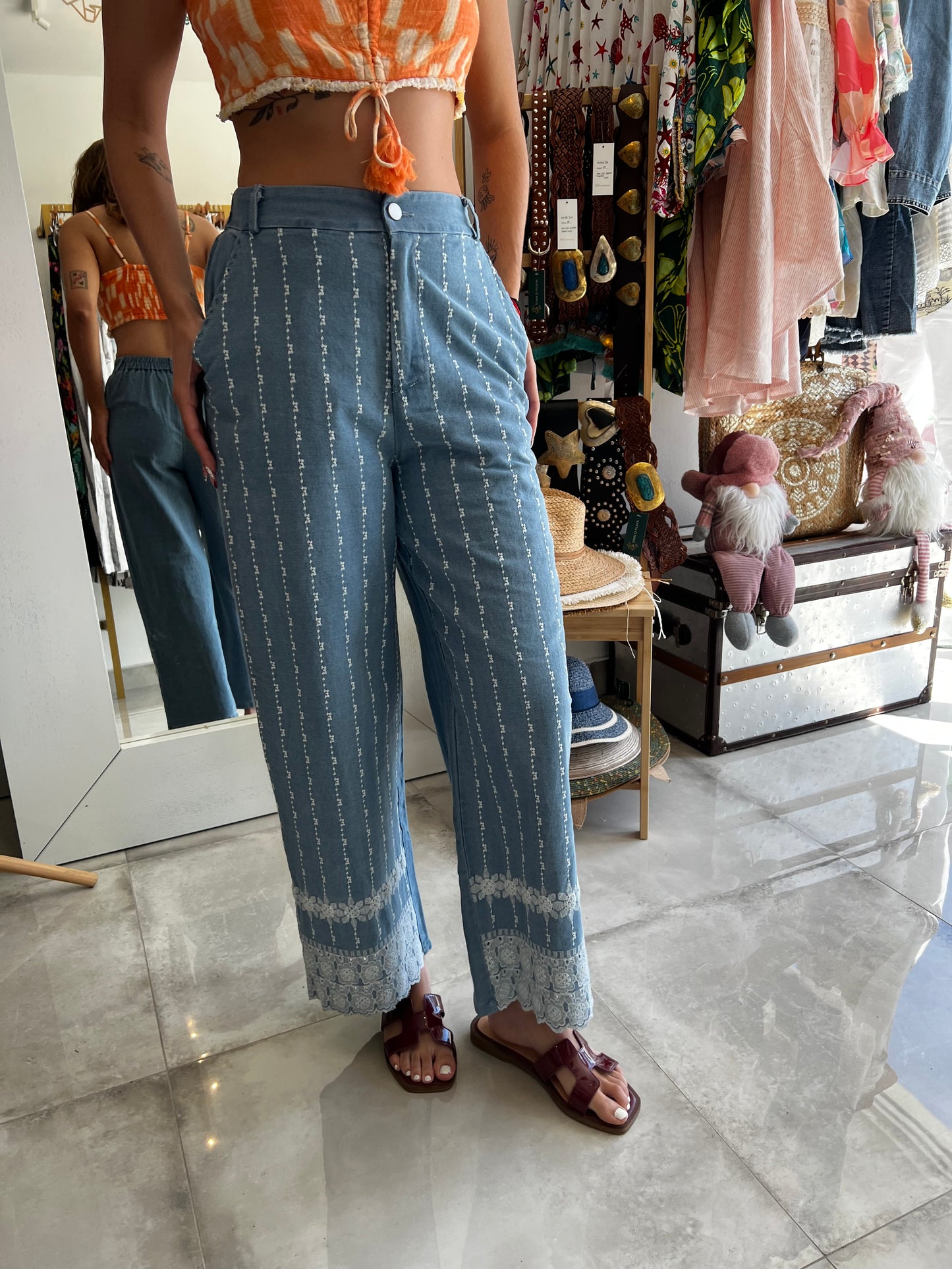 Blue Sky’s Wide Pants