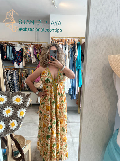 Palmcrest Maxi Dress