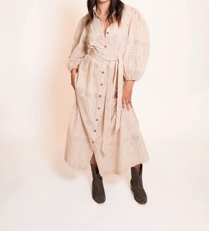 Palmina Maxi Dress Beige