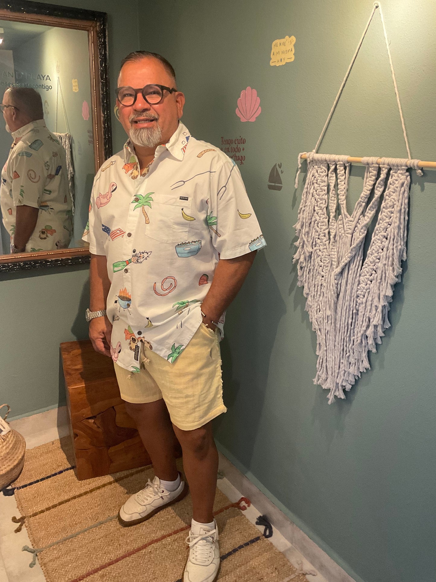 The BBQ Shirt 7 Seas Button Up
