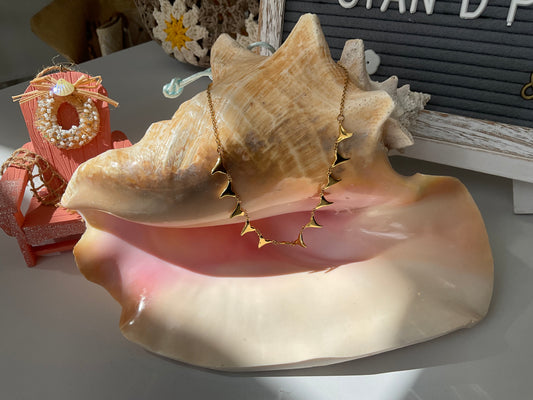 Shark Tooth Charm Necklace