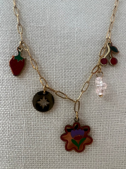 Frutas y Flores Necklace