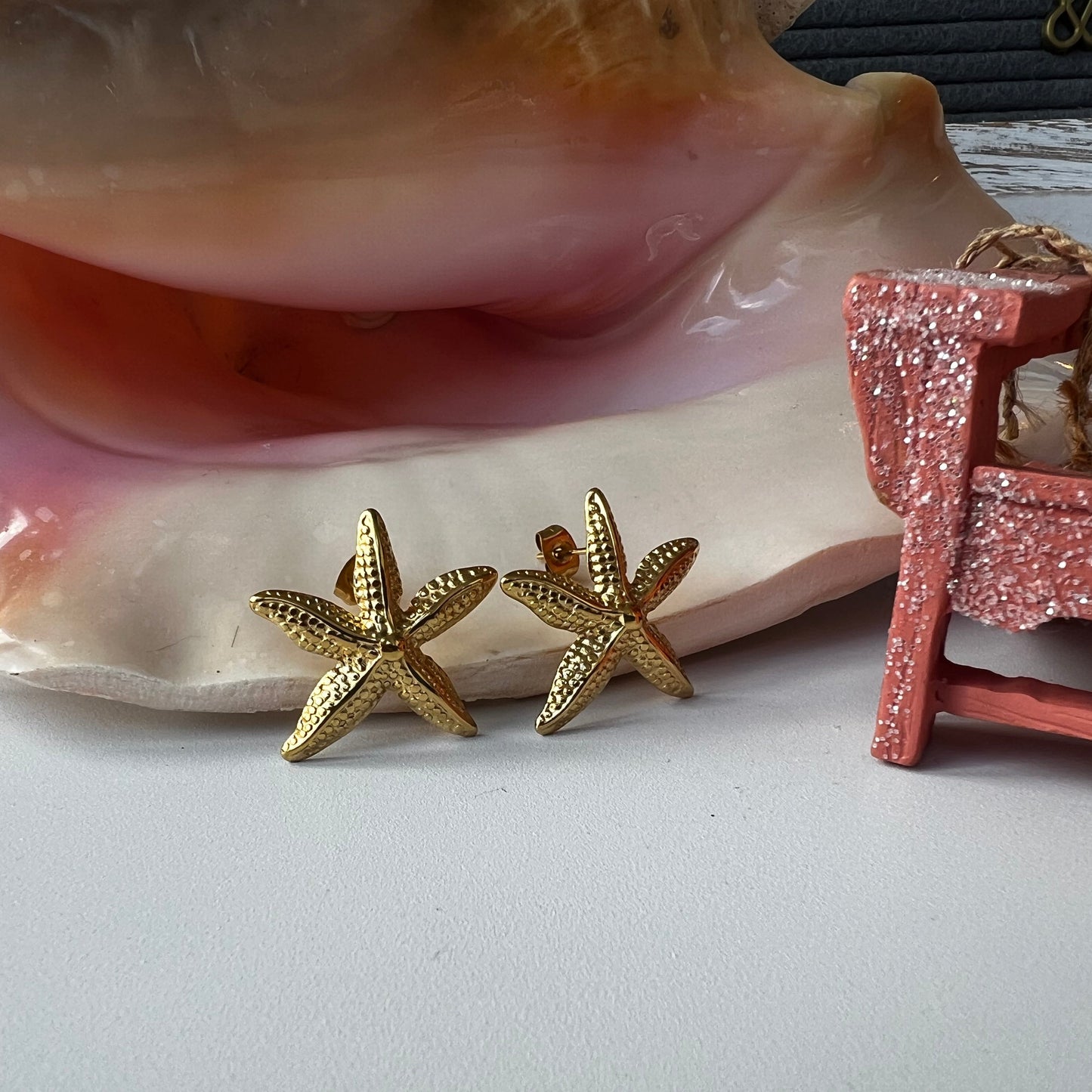 Sea Star Stud Earrings
