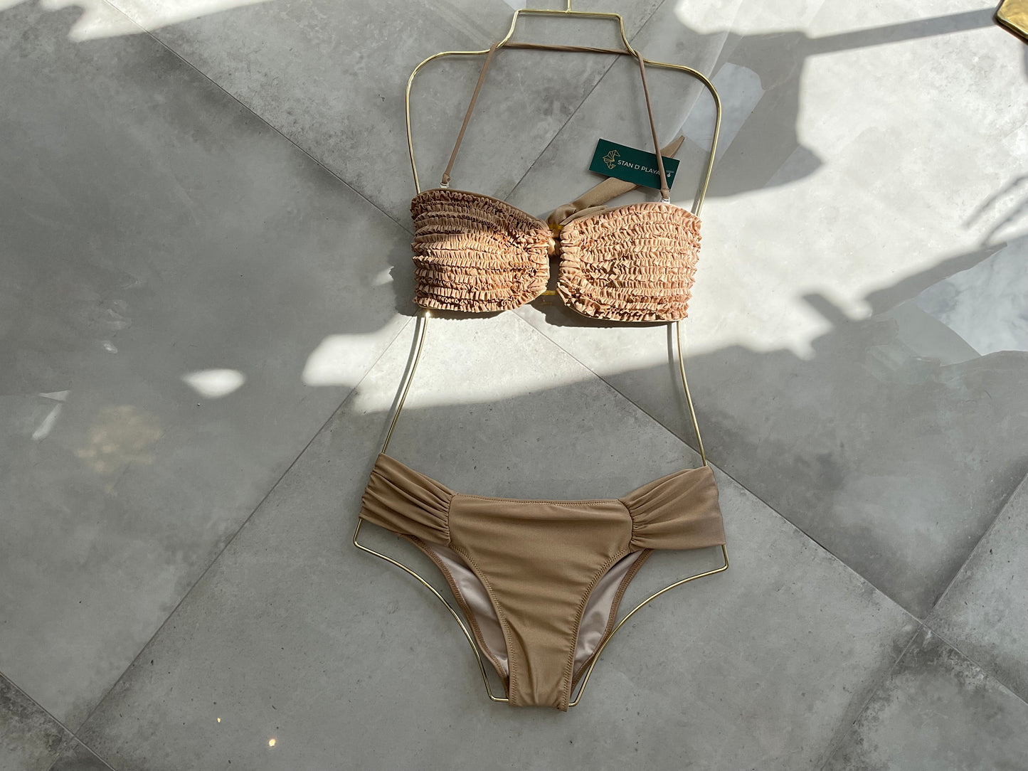 Ruffle Glow Swim Set