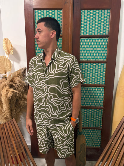 Linen Printed Shirt