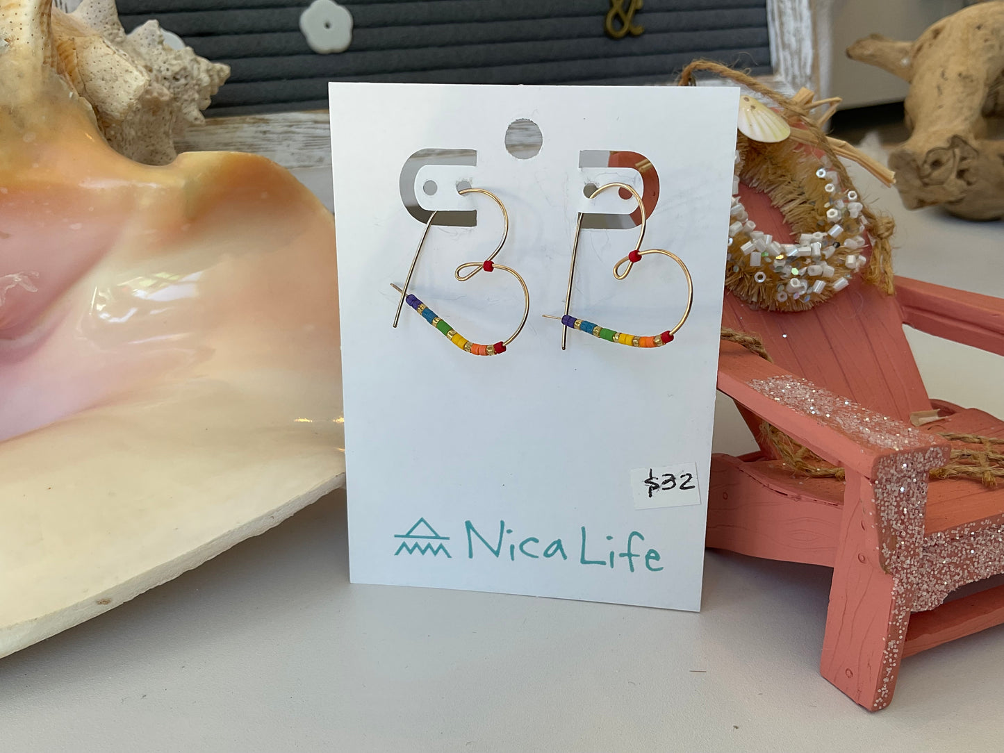 Corazón del Mar Earrings