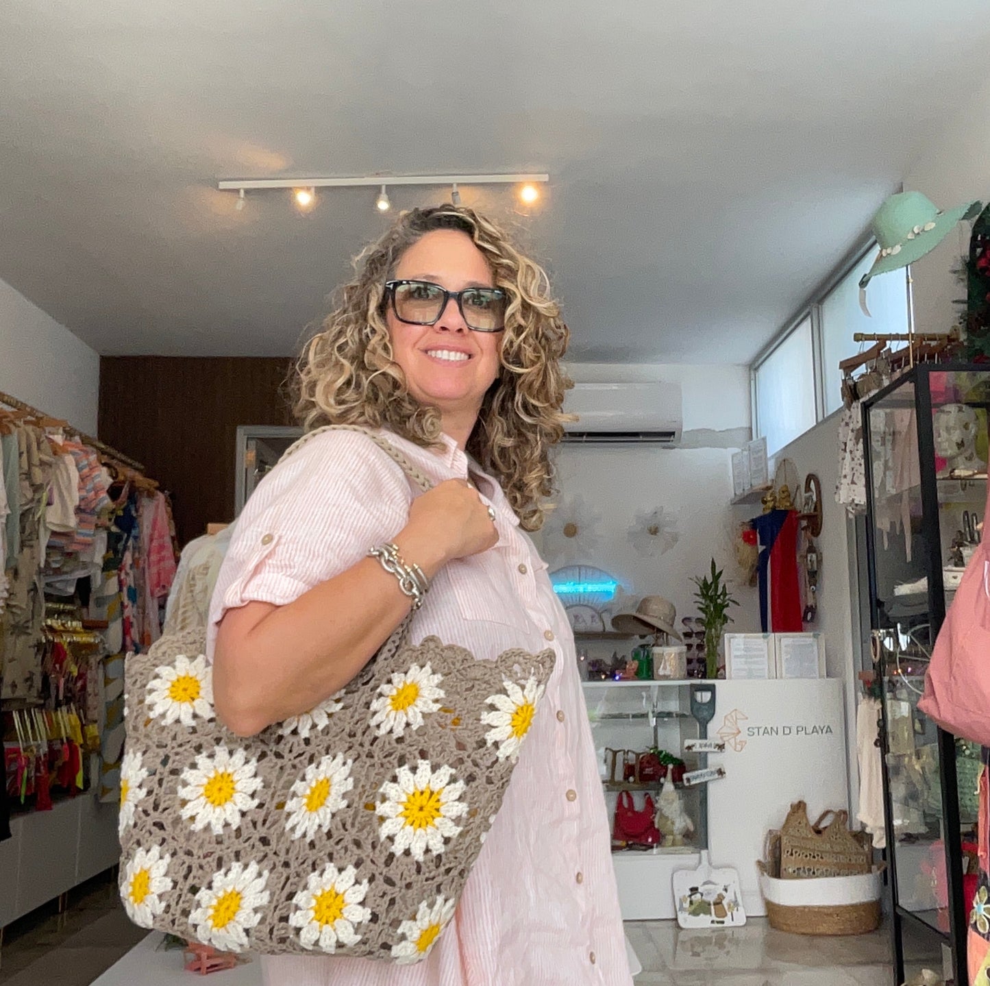 The Blooming's Crochet Tote Bag