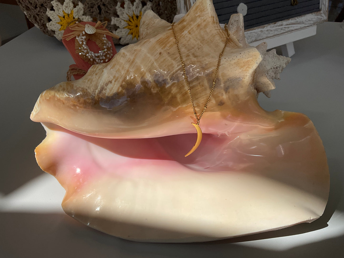 Crescent Moon - Salty Pendants