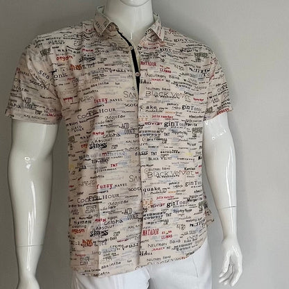 Happy Hour Men's Short Sleeve Shirt