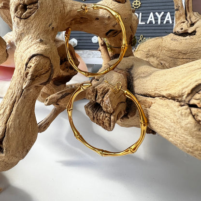 Bamboo Hoops