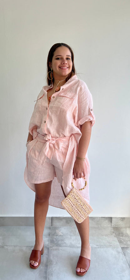Sunset Stripe Dress