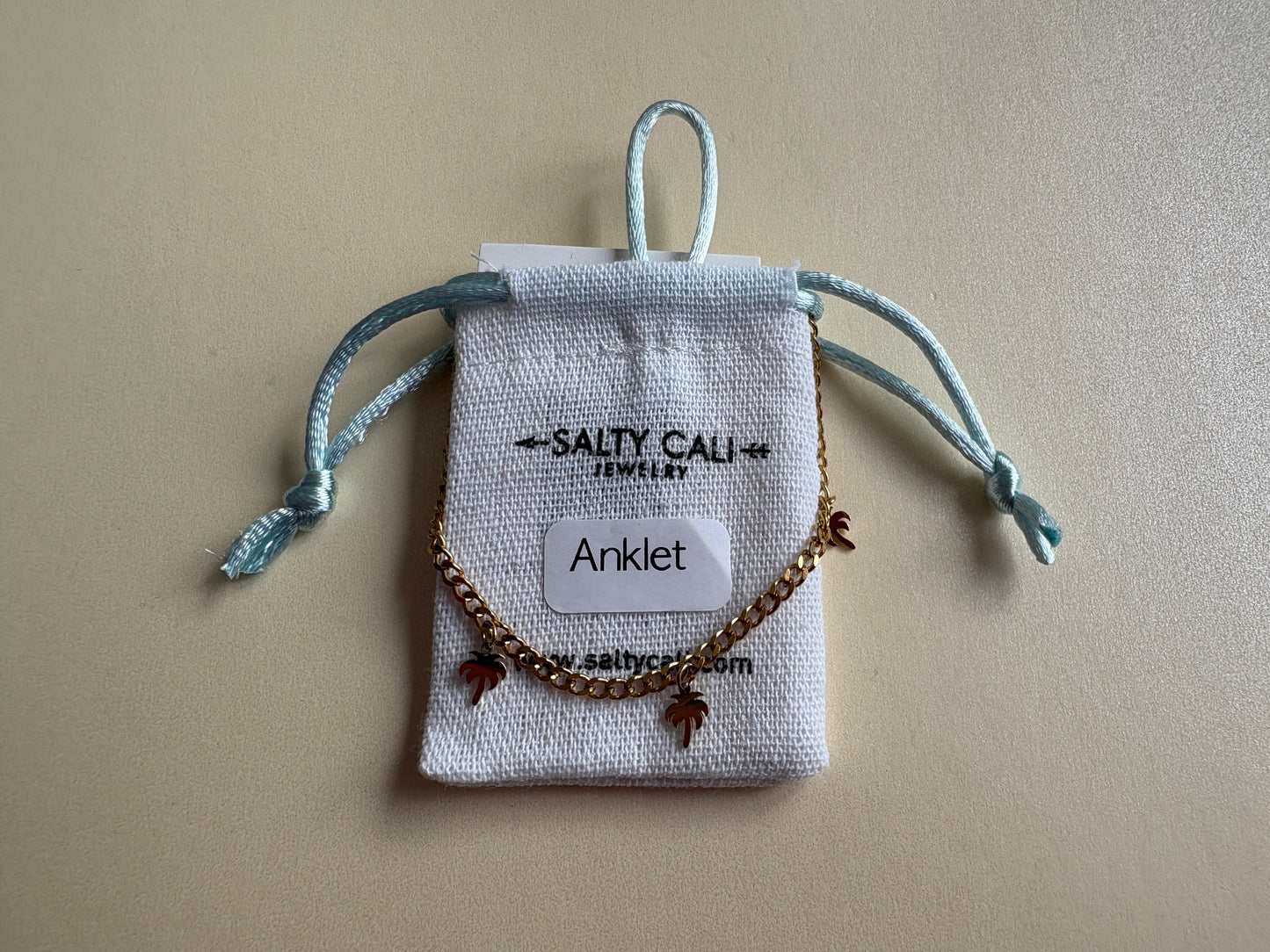 Under The Palms Anklet