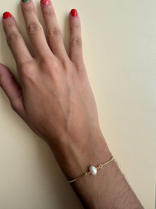 Fresh Water Pearl Bolo - Salty Shells