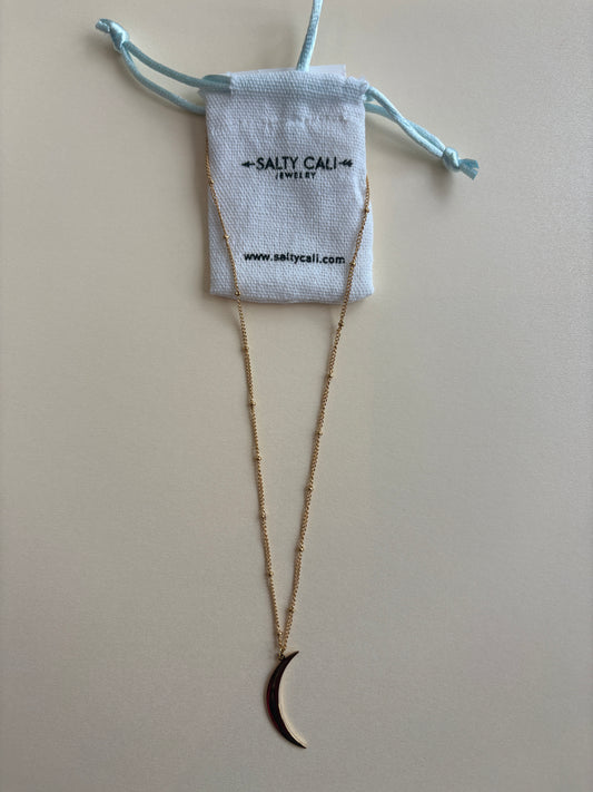 Crescent Moon - Salty Pendants