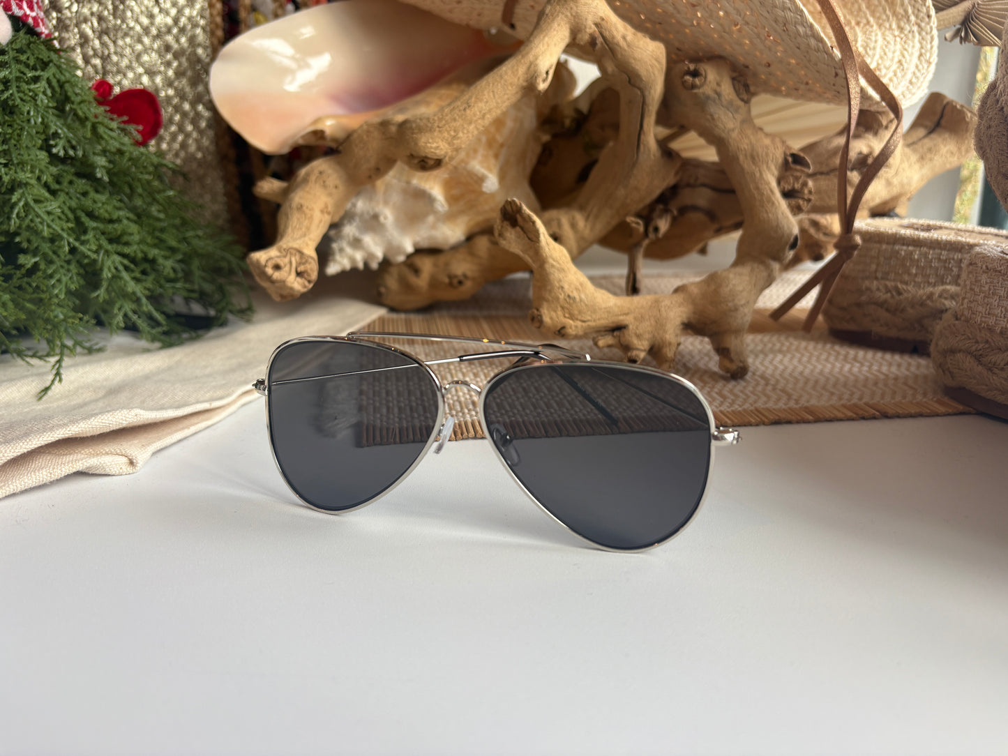 Aviator Noir Sunglasses