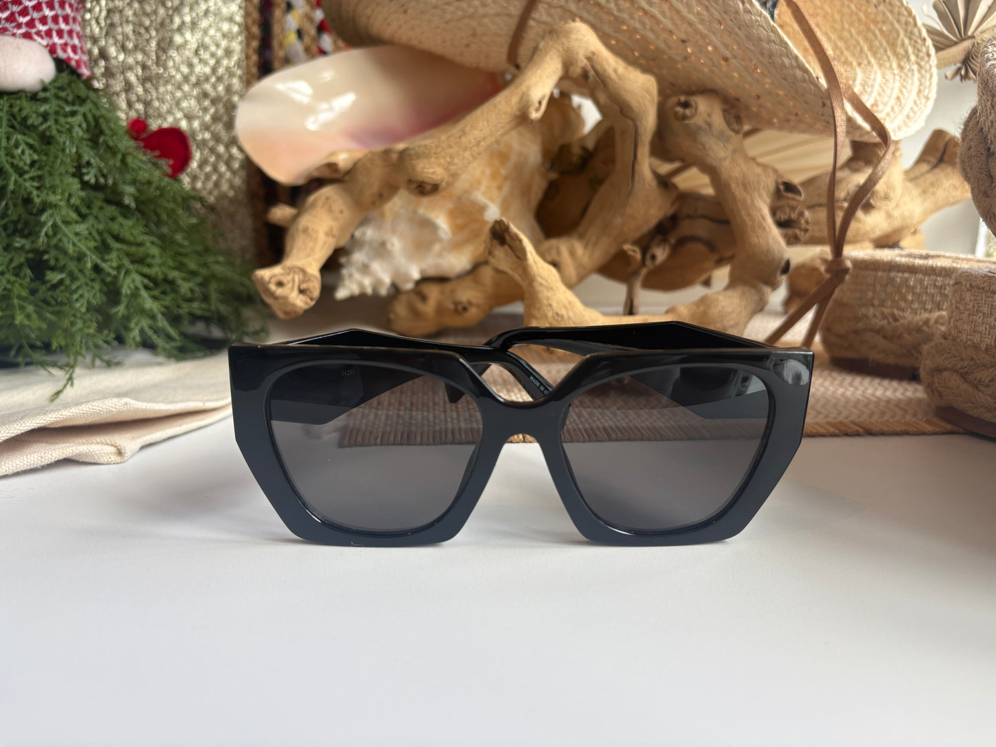 Noir Shield Sunglasses