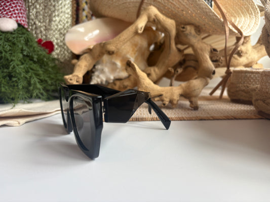 Noir Shield Sunglasses
