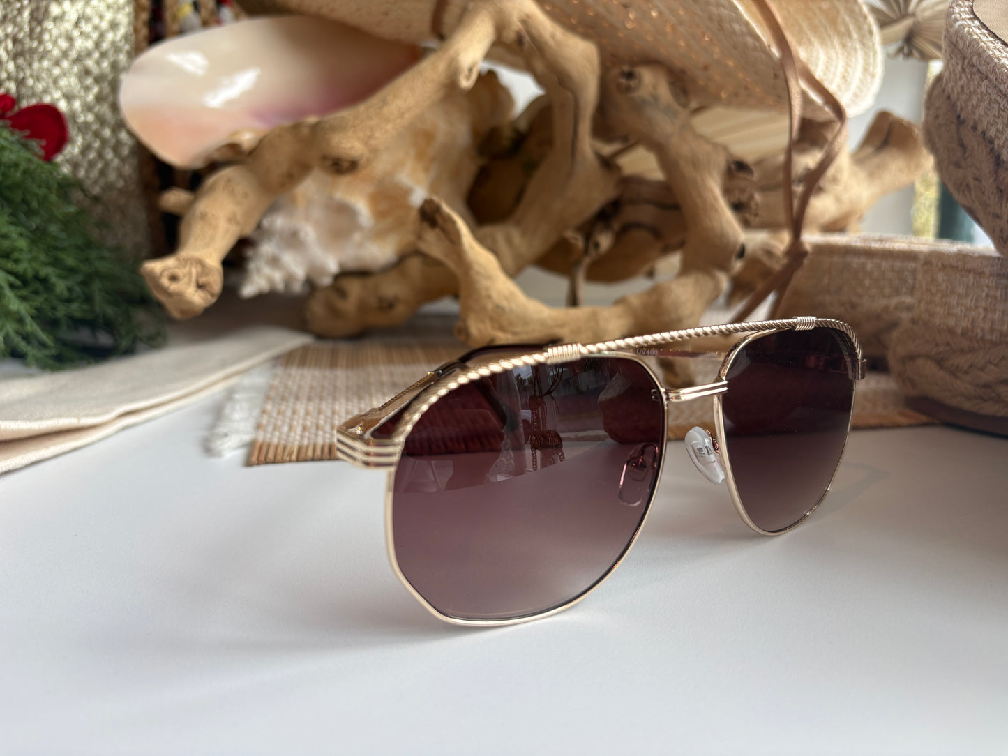 Rosé Sunset Sunglasses