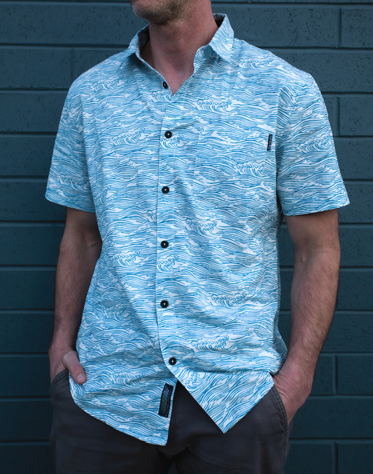 Roll ties Men's Short Sleeve Shirt