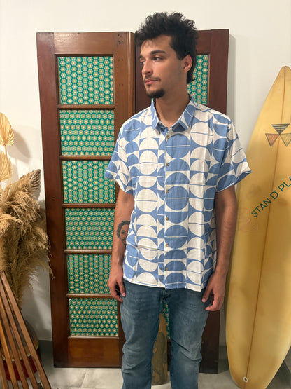 Sky Dots Men Shirt