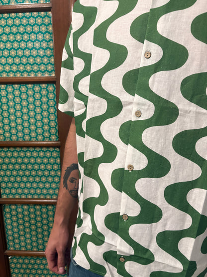 Olive Curves Shirt