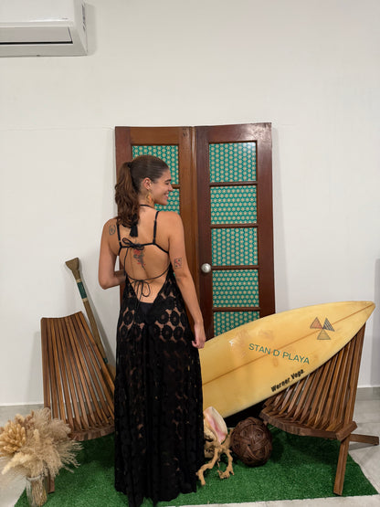 Long Sheer Dress