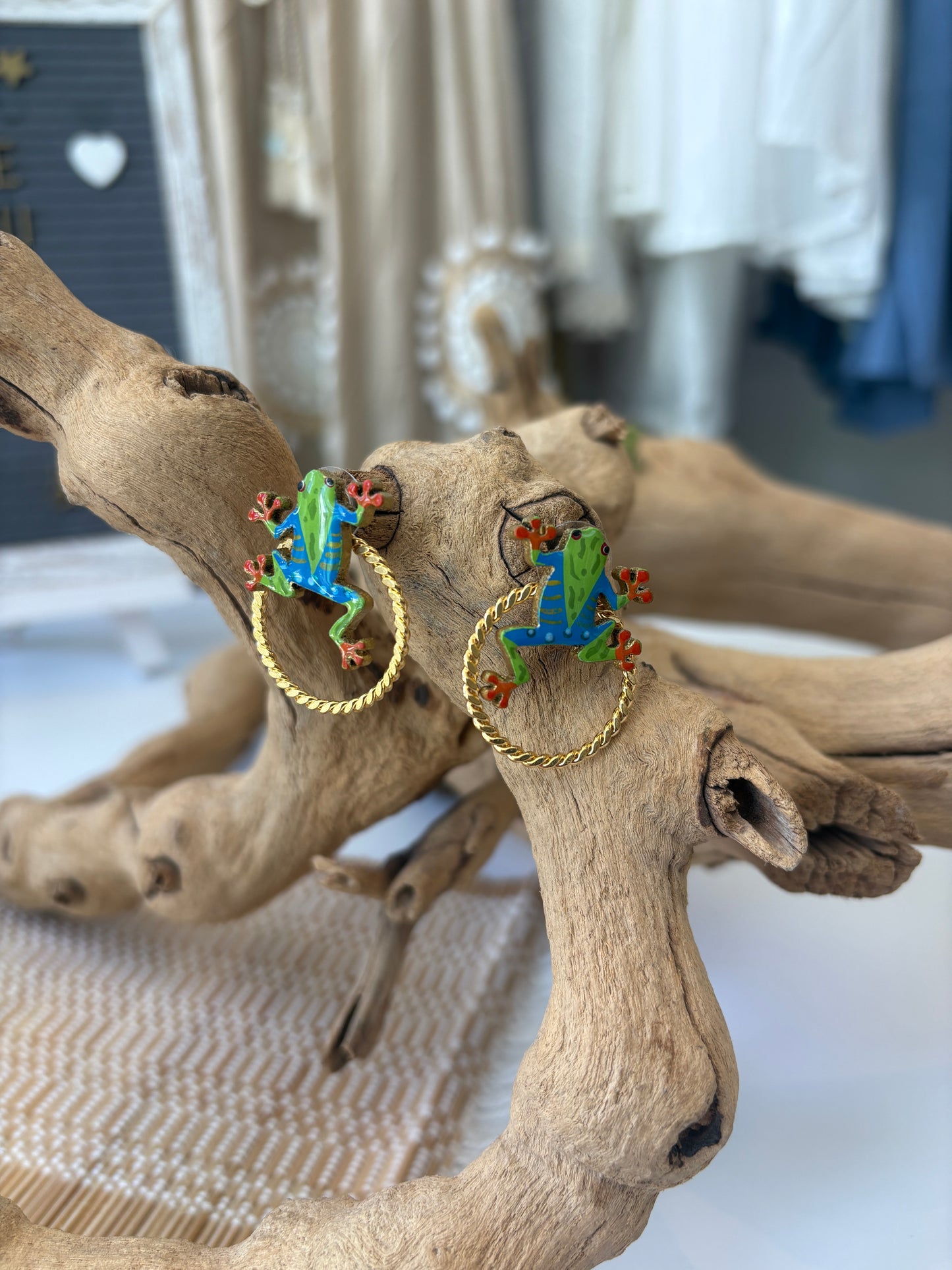 Coquí Dorado Earrings