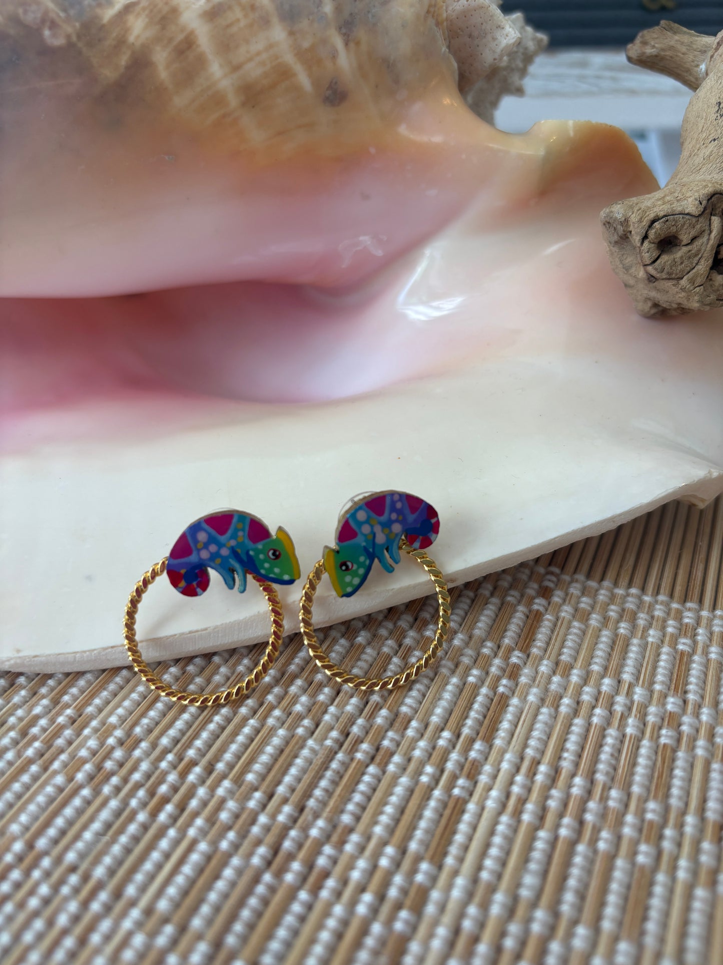Chameleon Earrings