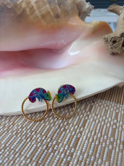 Chameleon Earrings