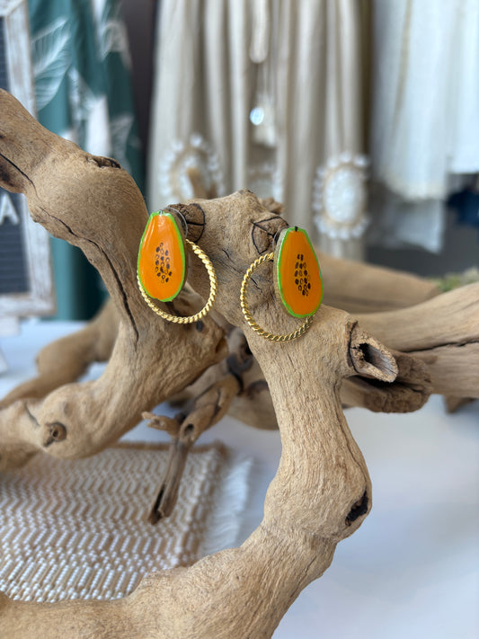 Papaya Earrings