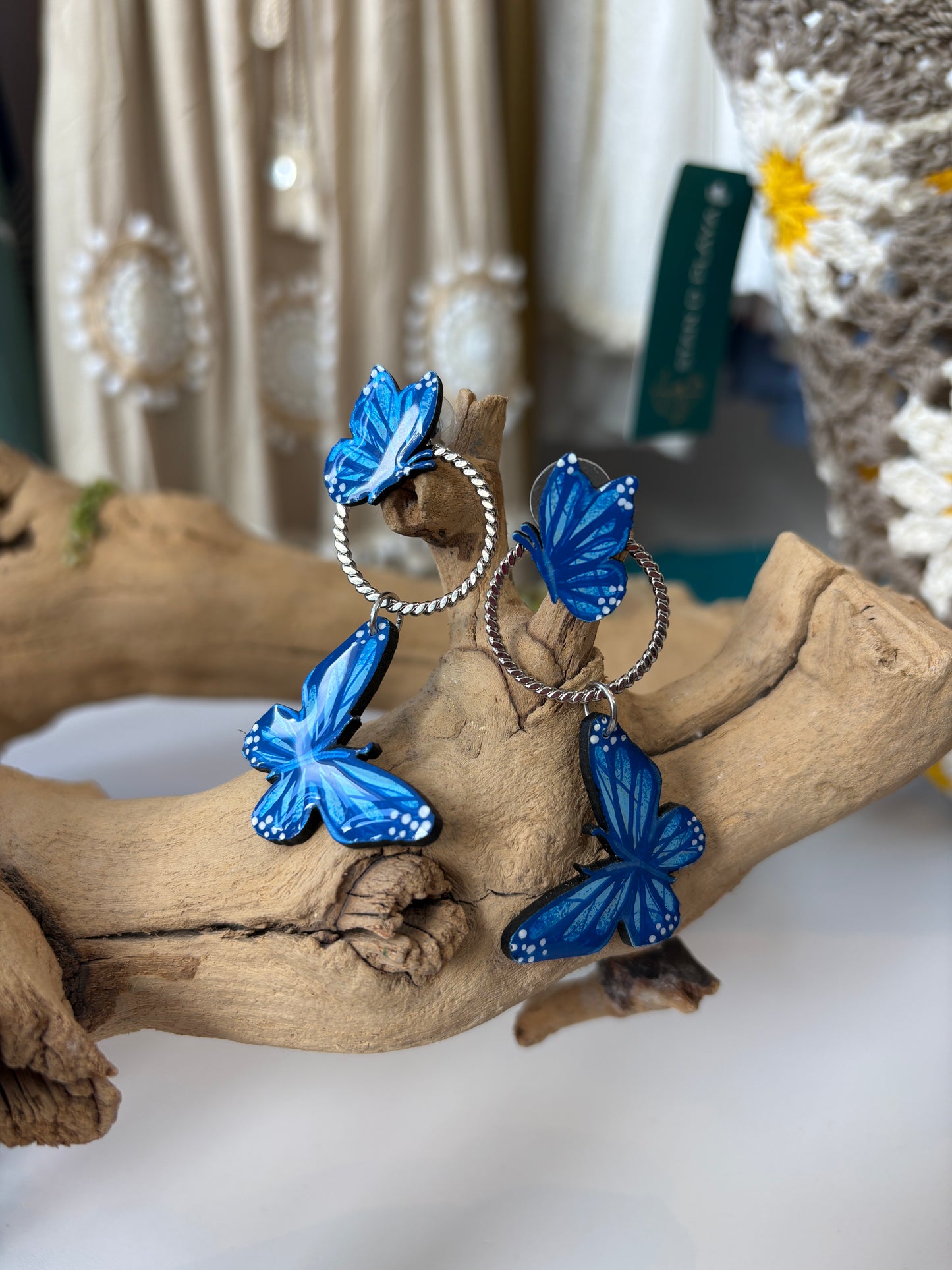 Big Butterfly Earrings