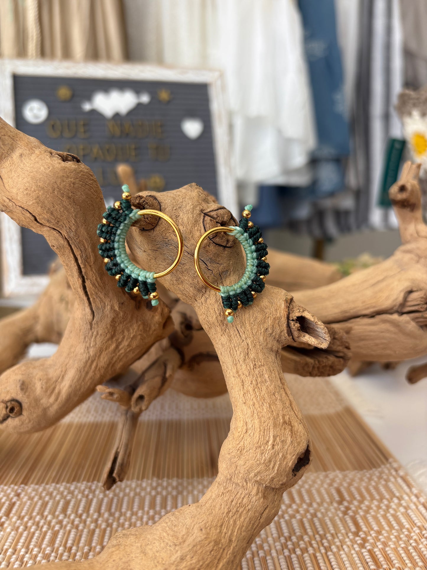 Topo Circular Earrings